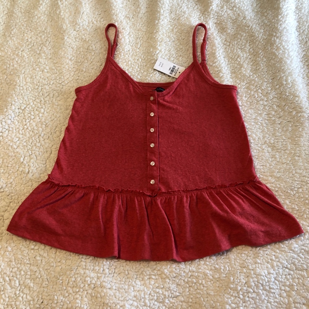 Women’s Abercrombie & Fitch Adj Strap Tank SZ XS